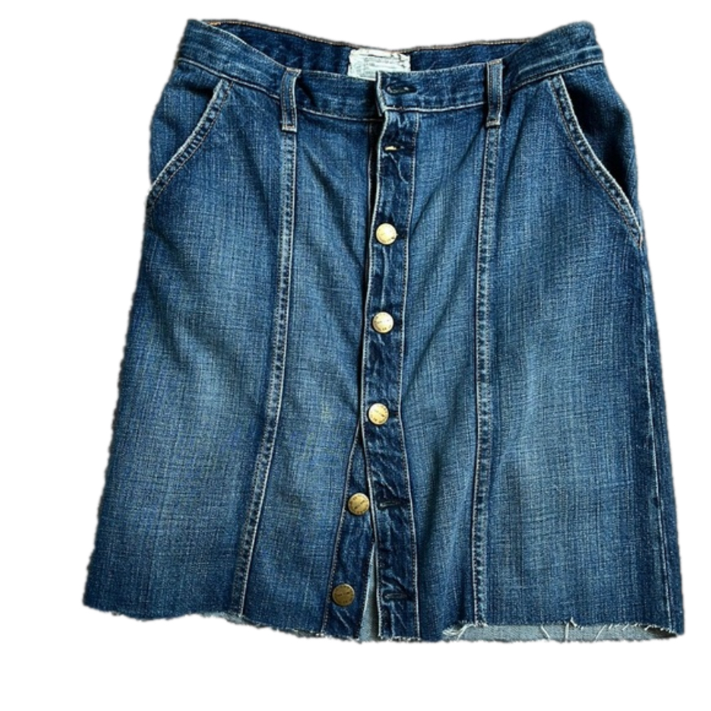 Current Elliott denim skirt